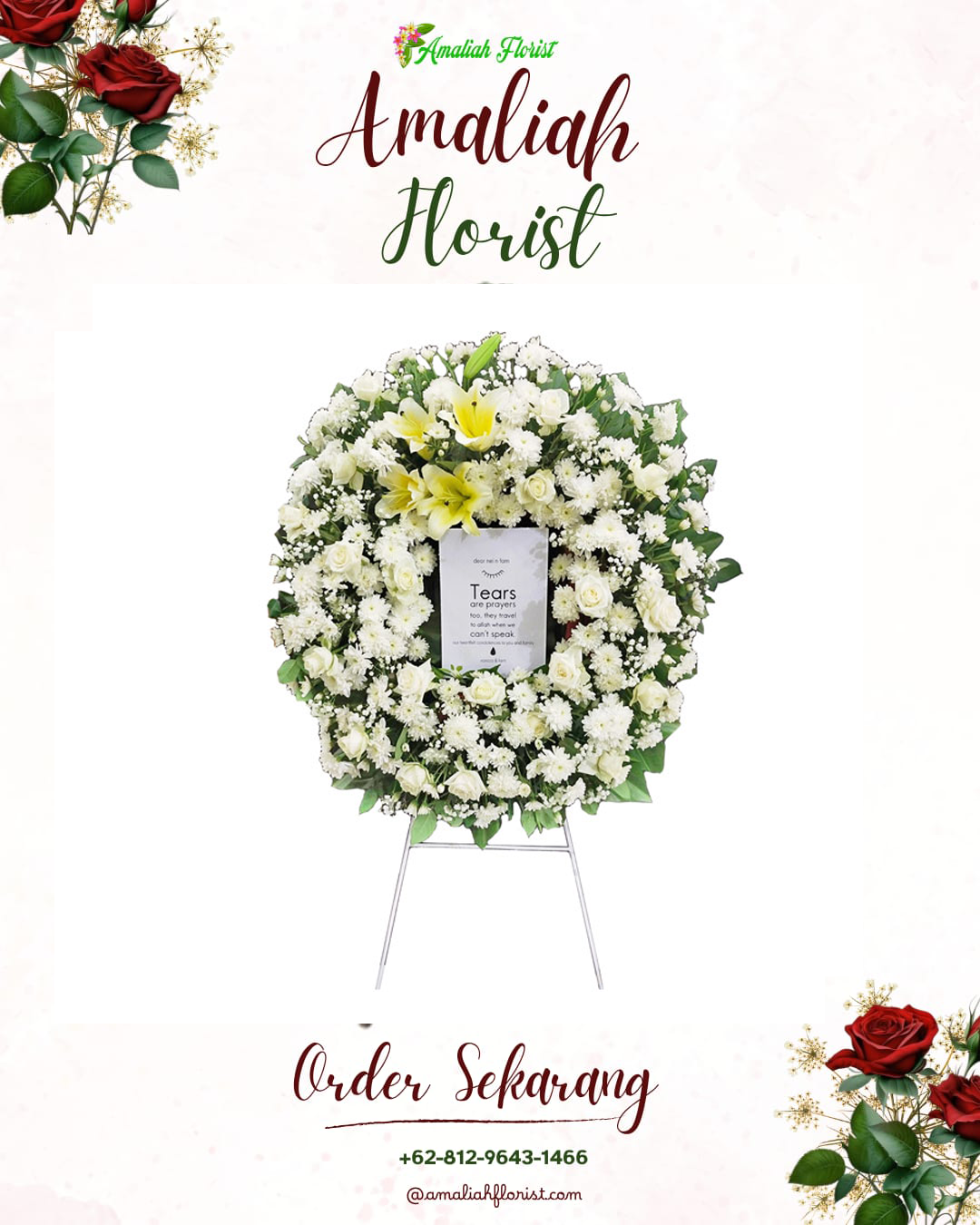 Krans Bunga Duka Suranenggala